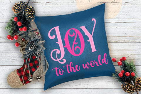 Joy to the World PNG I Pink Christmas Gnome Sublimation Sublimation Happy Printables Club 