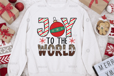 Joy to the world Sublimation Design Sublimation Regulrcrative 