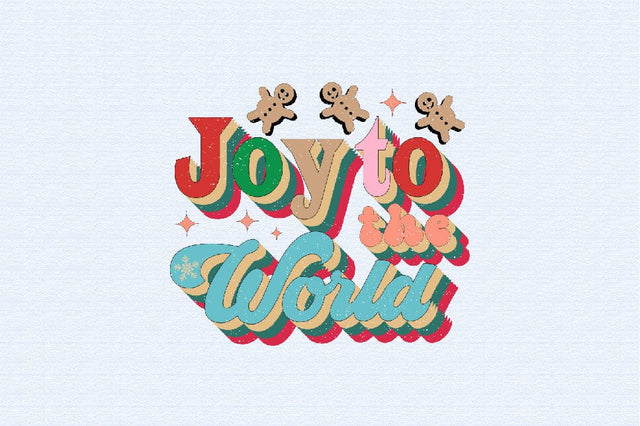 Joy to the World Sublimation SVGArt 