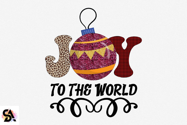 Joy to the world Sublimation SVGArt 