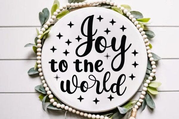 Joy To The World SVG Angelina750 