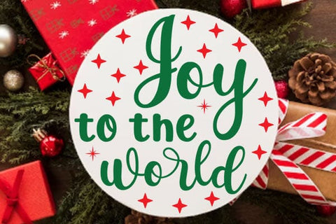 Joy To The World SVG Angelina750 