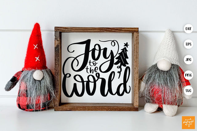 Joy To The World SVG Christmas Quotes SVG dapiyupi store 