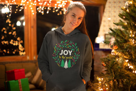 Joy to the world svg, Christmas svg, Christmas shirt svg, Christmas Cricut, Christmas tree svg SVG Isabella Machell 