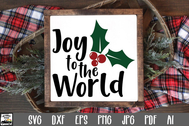 Joy to the World SVG Cut File - Christmas SVG SVG Old Market 
