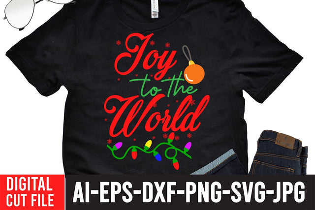 Joy to the World SVG Cut File SVG BlackCatsMedia 