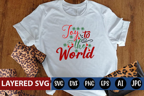 joy to the world SVG CUT FILE SVG Blessedprint 
