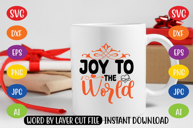 Joy To The World SVG CUT FILE SVG MStudio 