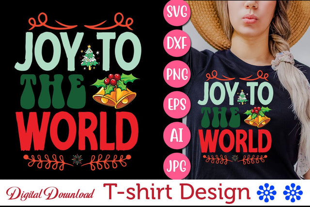 Joy To The World SVG Cut File SVG Newmockups 