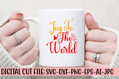 Joy To The World SVG Cut File SVG Syaman 