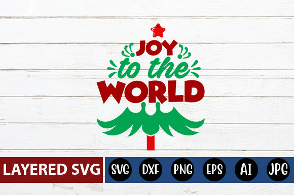 joy to the world SVG cute file SVG Blessedprint 