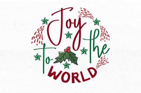 Joy to the world SVG Design SVG Regulrcrative 
