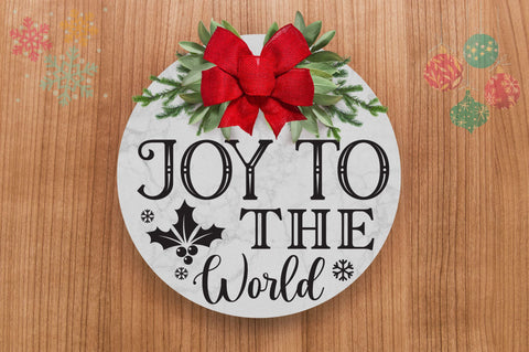 Joy to the world SVG Design SVG Regulrcrative 
