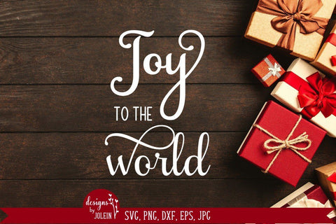 Joy to the World SVG Designs by Jolein 