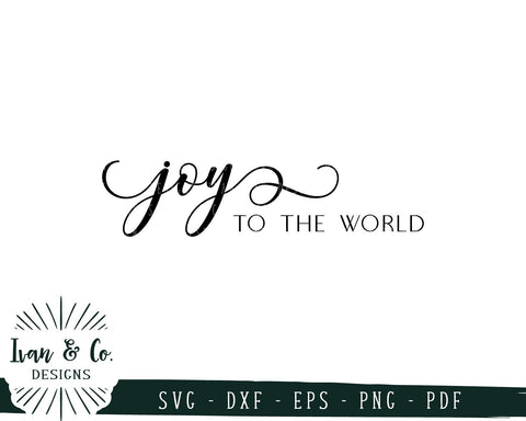 Joy to the World SVG Files | Christmas | Holidays | Winter SVG (730987694) SVG Ivan & Co. Designs 