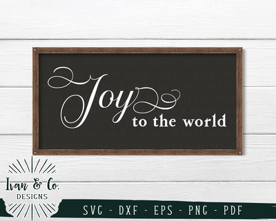 Joy to the World SVG Files | Christmas | Holidays | Winter SVG (737947291) SVG Ivan & Co. Designs 