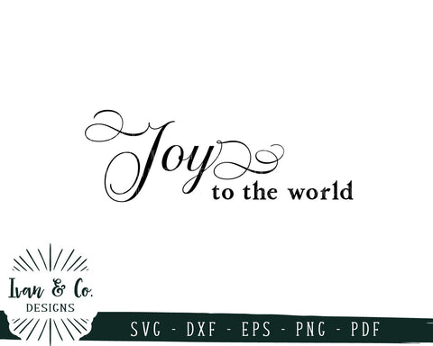Joy to the World SVG Files | Christmas | Holidays | Winter SVG (737947291) SVG Ivan & Co. Designs 