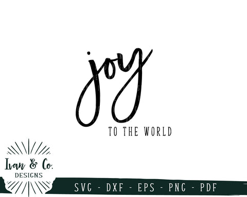 Joy to the World SVG Files | Christmas | Winter | Holidays SVG (734104474) SVG Ivan & Co. Designs 