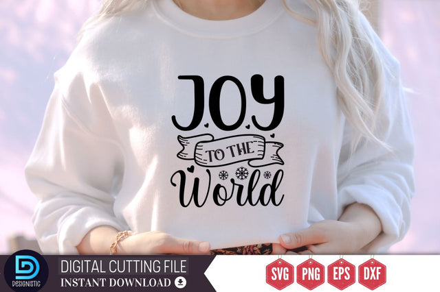 Joy to the world SVG, Joy to the world SVG DESIGNISTIC 