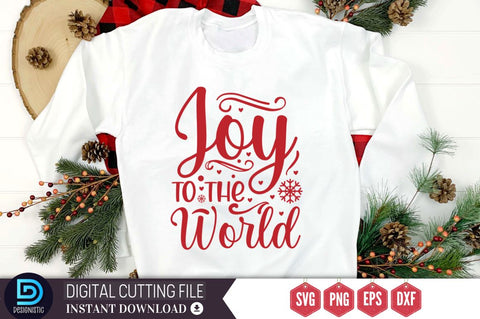 Joy to the world SVG, Joy to the world SVG DESIGNISTIC 