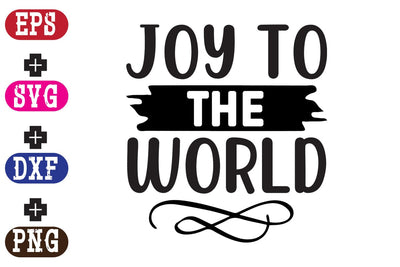Joy to the World SVG Nurstore 