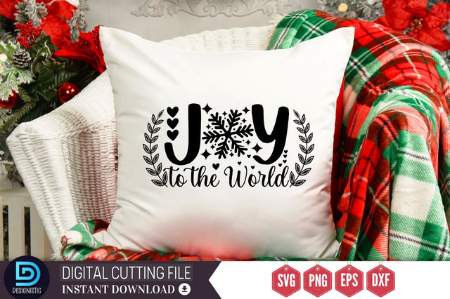 Joy to the world SVG SVG DESIGNISTIC 