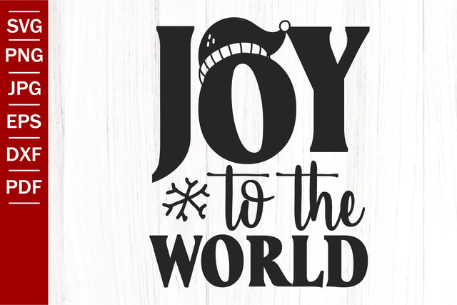 Joy To The World SVG | Winter SVG | Christmas SVG SVG SeventhHeavenStudios 