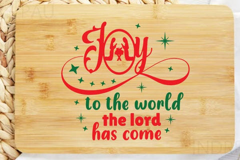 Joy To The World The Lord Has Come SVG Angelina750 