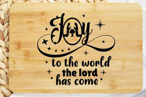 Joy To The World The Lord Has Come SVG Angelina750 