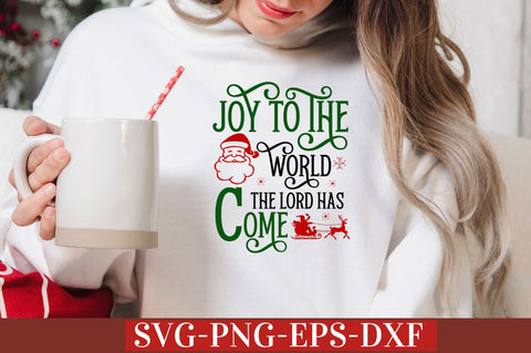 Joy to the world the lord has come SVG SVG DESIGNISTIC 