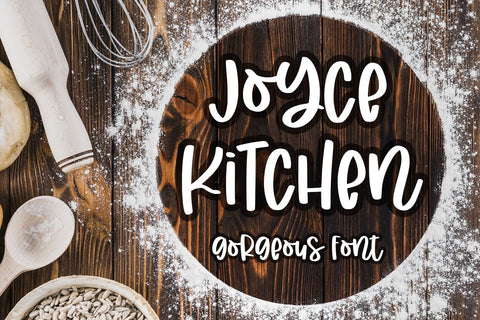 Joyce Kitchen Font Abo Daniel Studio 