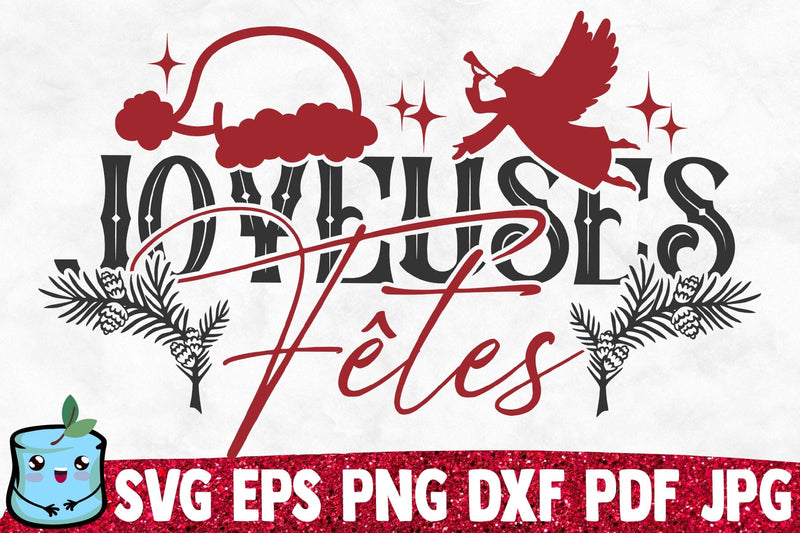 Joyeuses Fetes SVG MintyMarshmallows 