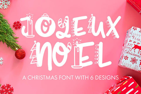 Joyeux Noel Font Freeling Design House 