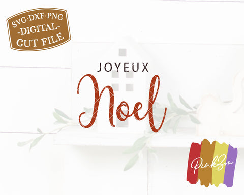 Joyeux Noel SVG Files | Merry Christmas Svg | Noel Svg | French Svg | Winter Svg | Commercial Use | Digital Cut Files (1258136750) SVG PinkZou 