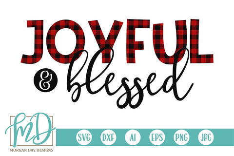Joyful And Blessed SVG Morgan Day Designs 