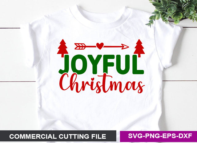 Joyful Christmas SVG SVG CraftingStudio 
