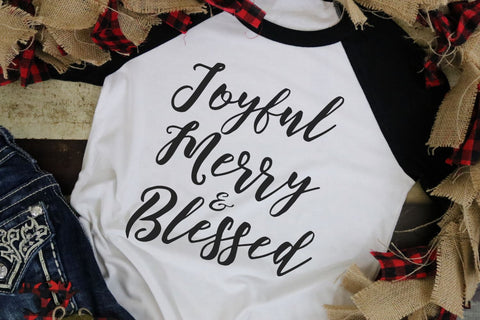 Joyful Merry And Blessed SVG Morgan Day Designs 