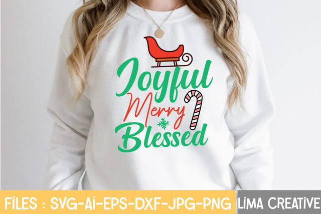 joyful Merry Blessed SVG Insomnia Std 