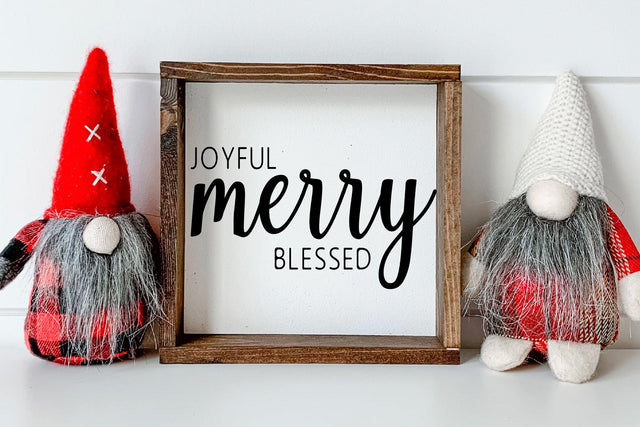 Joyful Merry Blessed SVG SVG dapiyupi store 