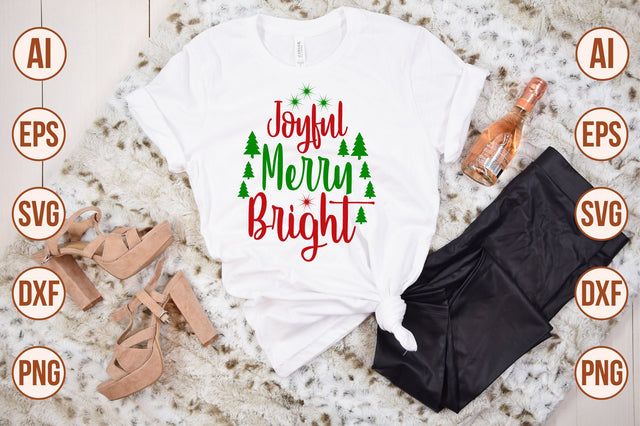Joyful Merry Bright svg SVG shah alam 