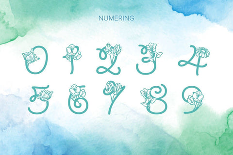 Joyful Monogram SVG yumnatype 