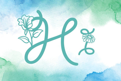 Joyful Monogram SVG yumnatype 