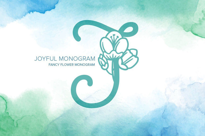 Joyful Monogram SVG yumnatype 