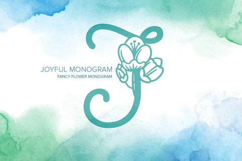 Joyful Monogram SVG yumnatype 