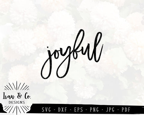 Joyful SVG Files | Christmas | Holidays | Winter SVG (844253700) SVG Ivan & Co. Designs 