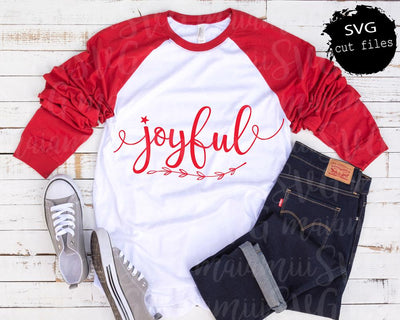 Joyful Svg, Merry Christmas Svg, Farmhouse Christmas, Christmas Svg, Snowflake Svg, Joyful Design SVG MaiamiiiSVG 