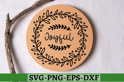 Joyful SVG SVG DESIGNISTIC 