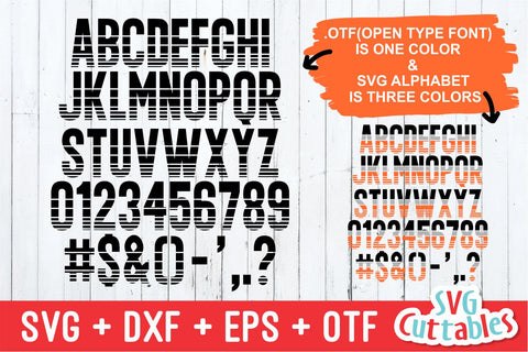JP Athletic Stripe Font SVG Svg Cuttables 