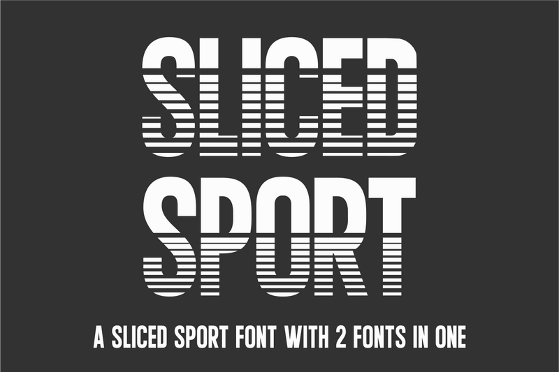 Jp Sliced Sport Font SVG Svg Cuttables 