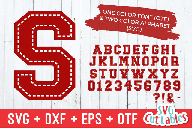 JP Sport Stitch Font Font Svg Cuttables